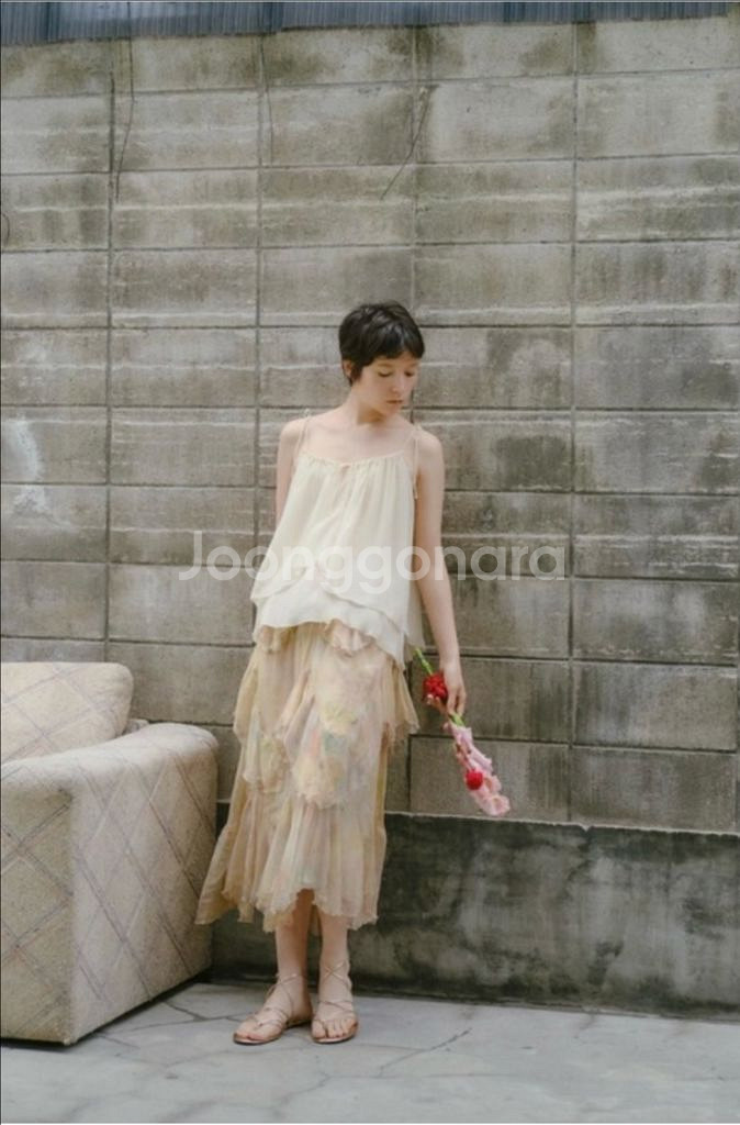자라 ZW 러플 스커트 3694011 (새상품)--6