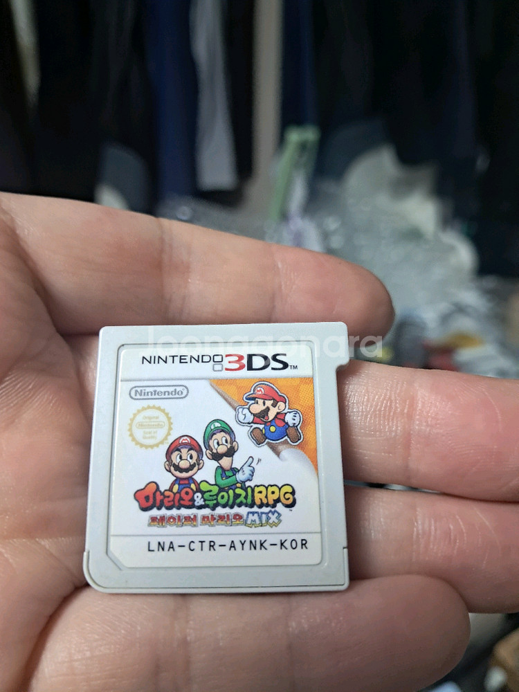 닌텐도 3ds 마리오 루이지RPG 페이퍼마리오 알칩--0