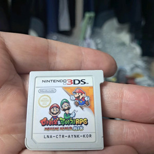 닌텐도 3ds 마리오 루이지RPG 페이퍼마리오 알칩