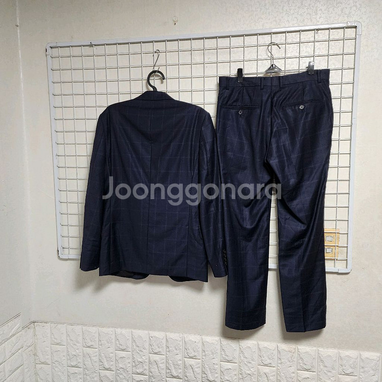 (상태굿)본체크정장세트(남95-31)--2