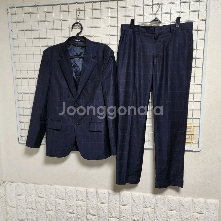 (상태굿)본체크정장세트(남95-31)--0