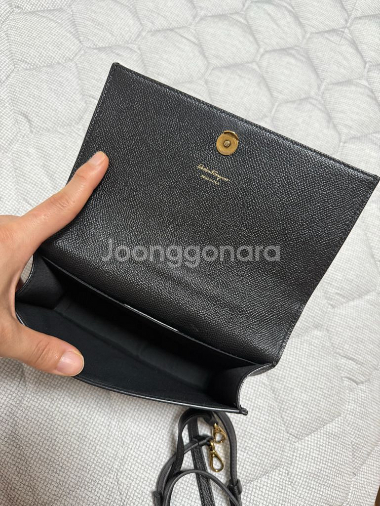 페라가모 더블 간치니 미니 토트백--0
