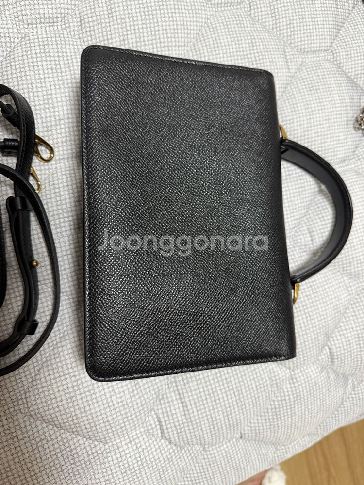 페라가모 더블 간치니 미니 토트백--5