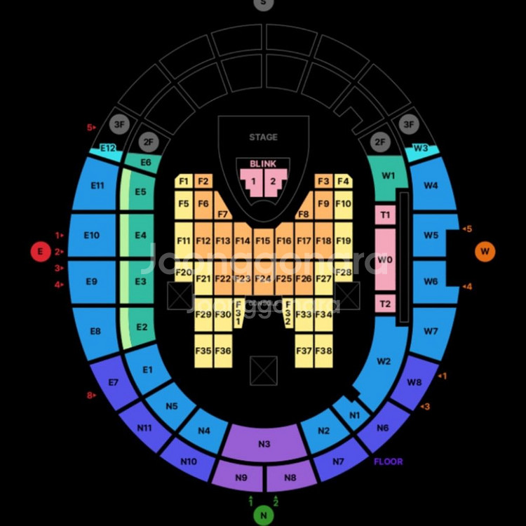 [삽니다] 블랙핑크 콘서트 2연석--0