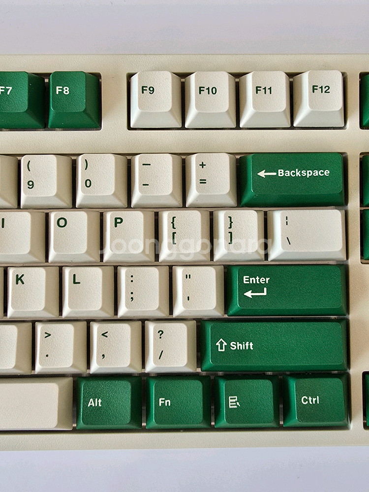 레오폴드 키보드 FC900RBT 그린 저소음 적축--3