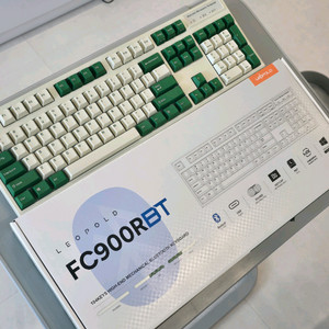 레오폴드 키보드 FC900RBT 그린 저소음 적축