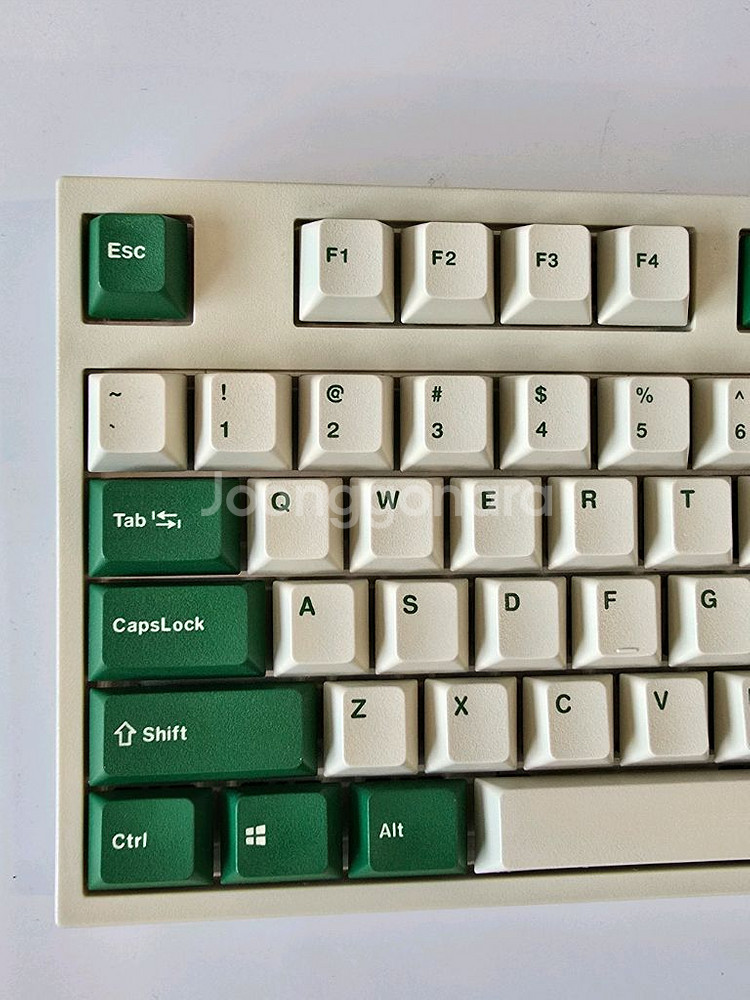 레오폴드 키보드 FC900RBT 그린 저소음 적축--1