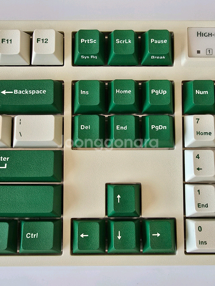 레오폴드 키보드 FC900RBT 그린 저소음 적축--4
