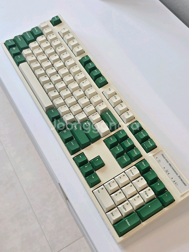 레오폴드 키보드 FC900RBT 그린 저소음 적축--6