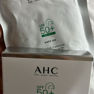 AHC 마일드 선 쿠션 새상품 본품+리필