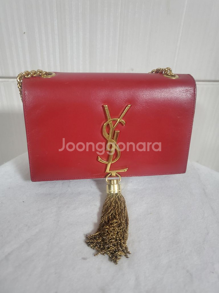 입생로랑 수술 체인백(정품)--0