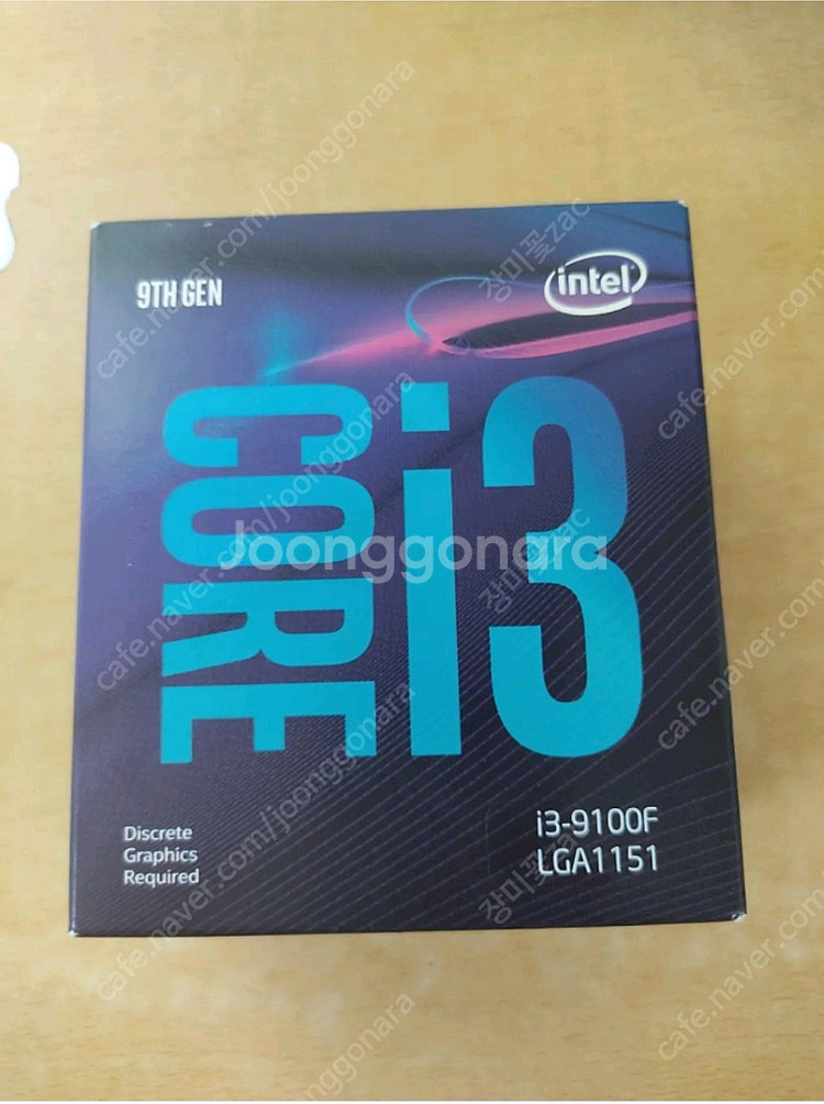 i3 9100F 판매합니다.--0