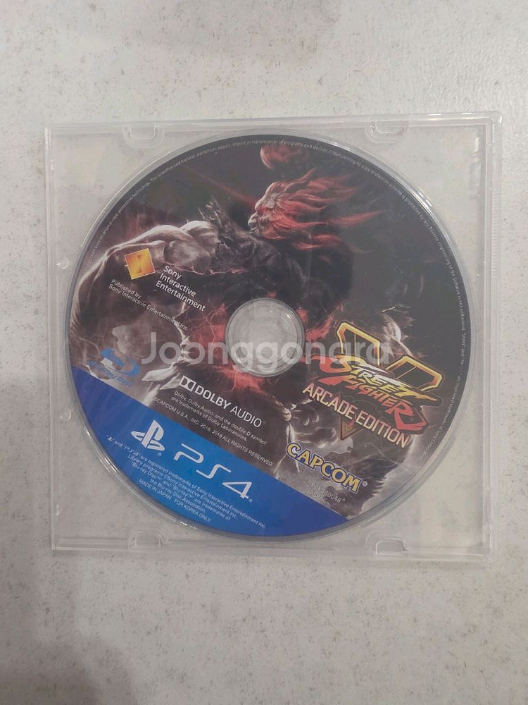 ps4 스트리트파이터5--0