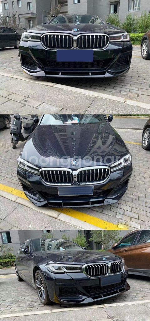 BMW 5시리즈 G30 프론트립 사이드립 디퓨저 바디킷--2