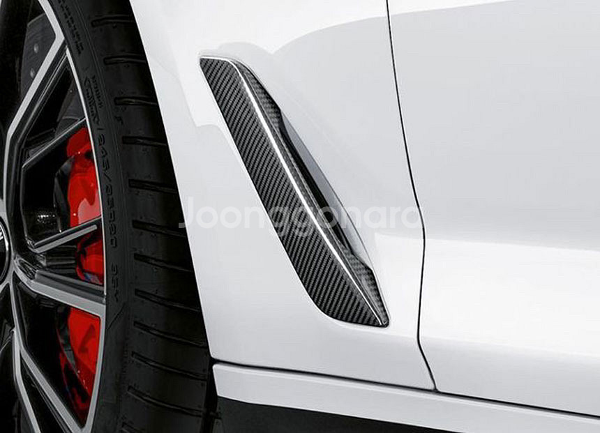 BMW 5시리즈 G30 블랙 카본 세륨그레이 에어브리더--9