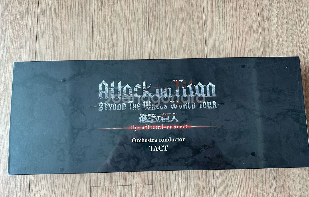 진격의 거인 콘서트 공식 굿즈 Tact--0