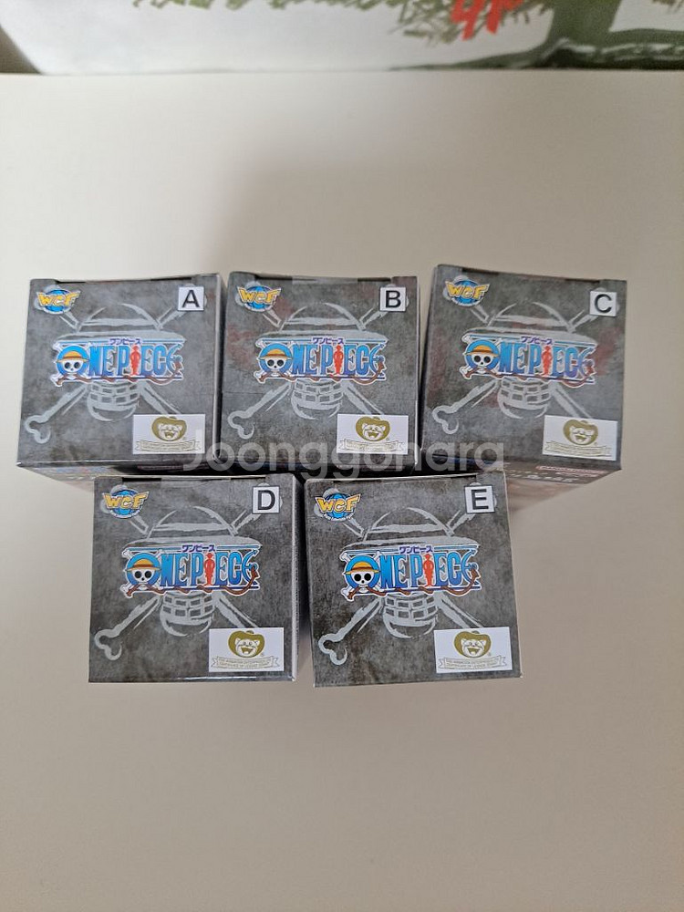 (무배)원피스 월콜 와노쿠니 오니가시마 8탄 5종 일괄--1