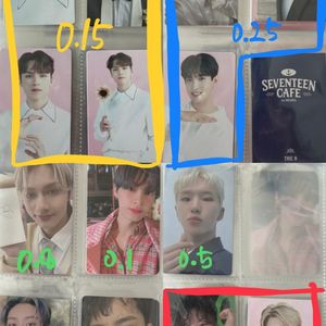 세븐틴 포토카드 포카 양도 준 호시 우지 디에잇 민규