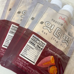 잇더핏 단백질 쉐이크 고구마맛, 곡물맛