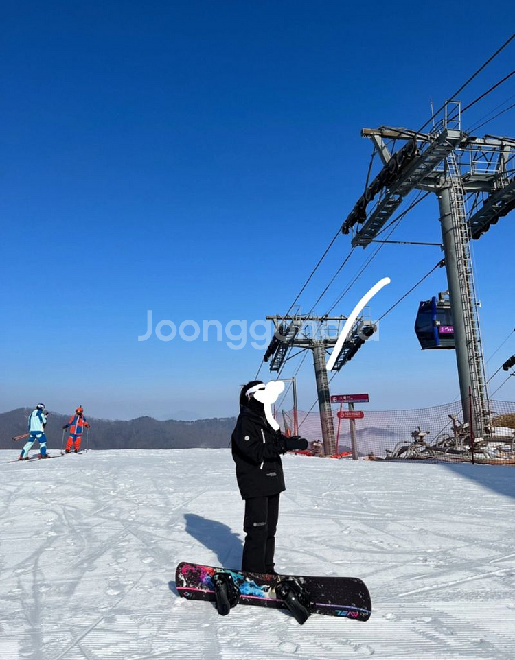 블렌트 스노우 보드복 세트 M--5