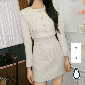 이바나헬싱키 트위드 셋업