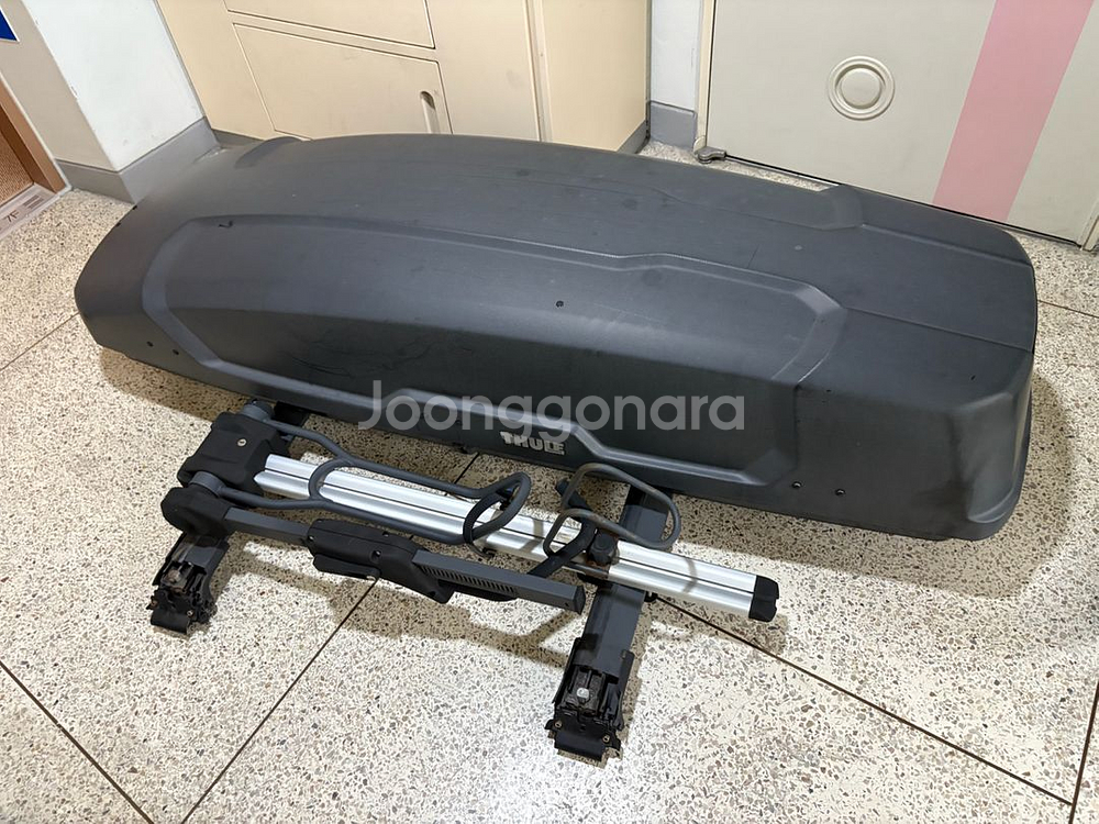 툴레 루프박스 포스XT 스포츠, 자전거 거치대, 가로바--0
