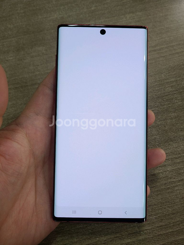 갤럭시노트10 256G 무잔상 상태굿 중고폰 공기계--4