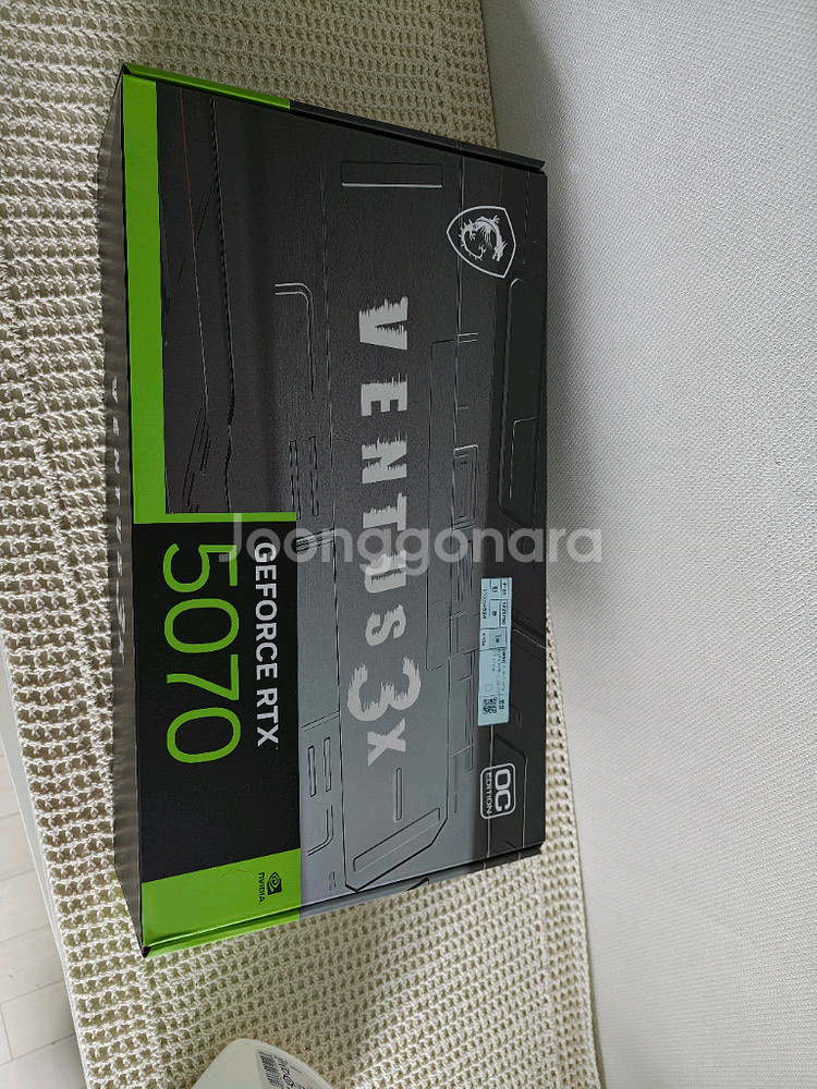 MSI RTX 5070 벤투스 3X--2