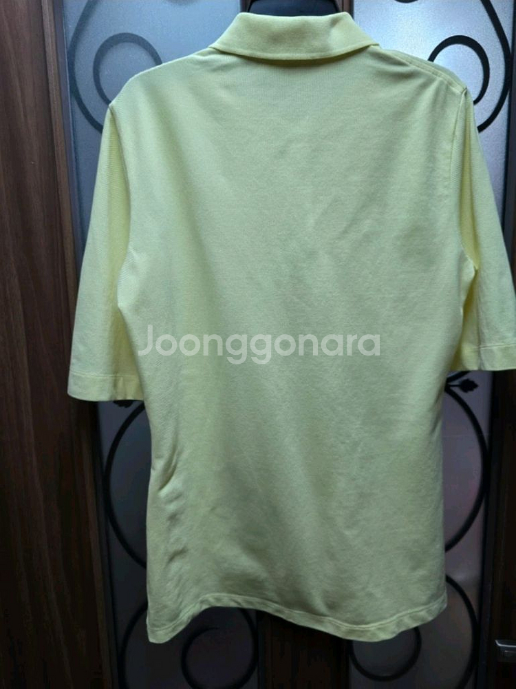 헤지스 옐로우 폴로 티셔츠 90--1
