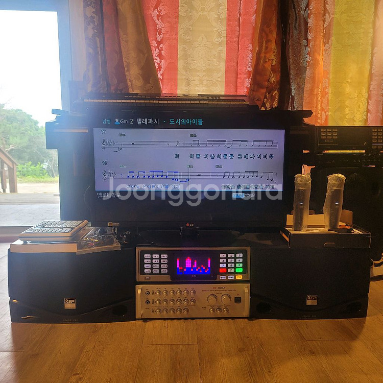 태진 k10 노래방 반주기 풀세트--5