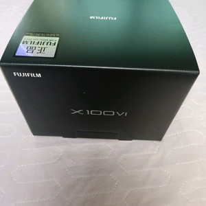 후지필름 X100VI(블랙) 미개봉품 판매합니다.