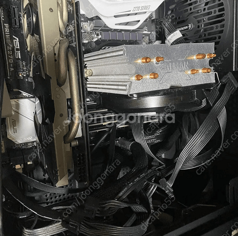 z270-a 메인보드 i77700k cpu 및 쿨러--1