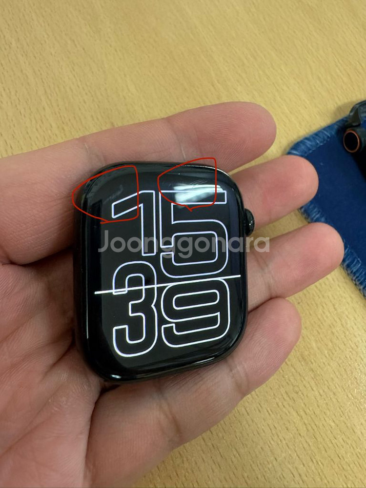 애플워치 제트블랙 46mm gps--0