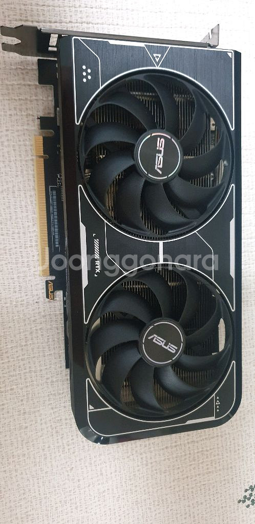 아수스 RTX3060TI 그래픽카드 팝니다--0