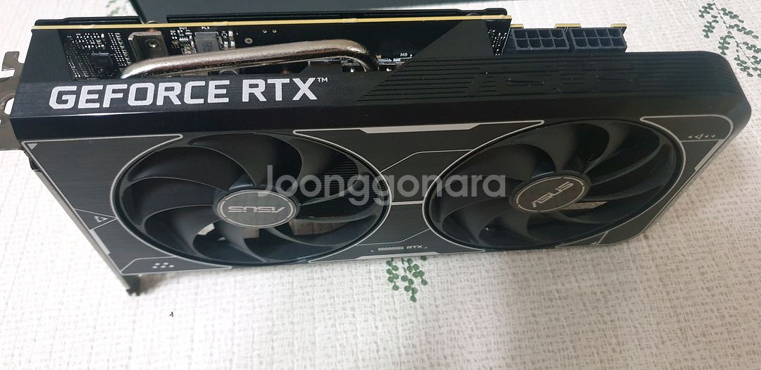 아수스 RTX3060TI 그래픽카드 팝니다--3