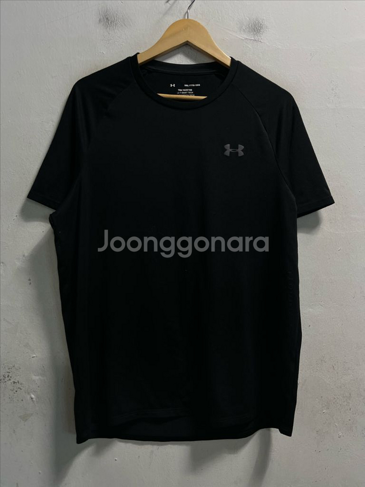 110 언더아머 기능성 스판 반팔티--0