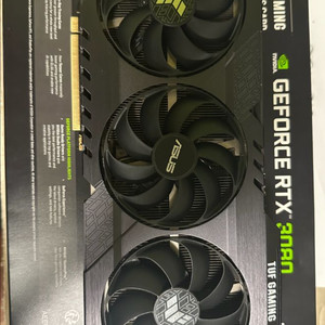 ASUS RTX 3080 TUF 게이밍