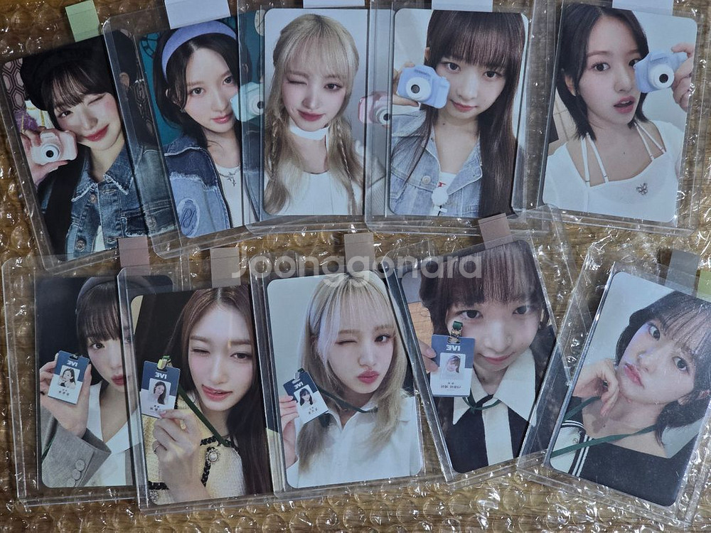 아이브 다이브존 팬미팅 팬콘 원영이서레이가을유진리즈포카--0