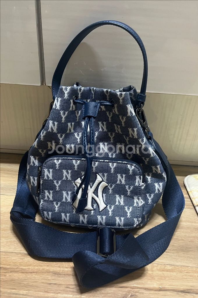 MLB 모노그램 버킷백--0