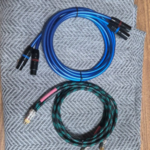 네오텍 xlr 2m / 오디오플러스 rca 1.8m