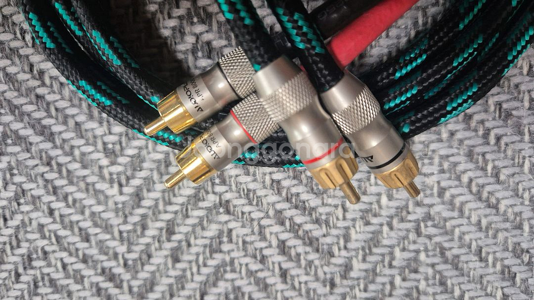 네오텍 xlr 2m / 오디오플러스 rca 1.8m--3
