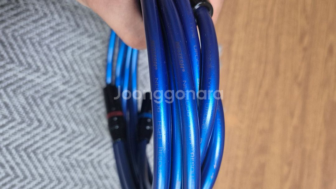네오텍 xlr 2m / 오디오플러스 rca 1.8m--2