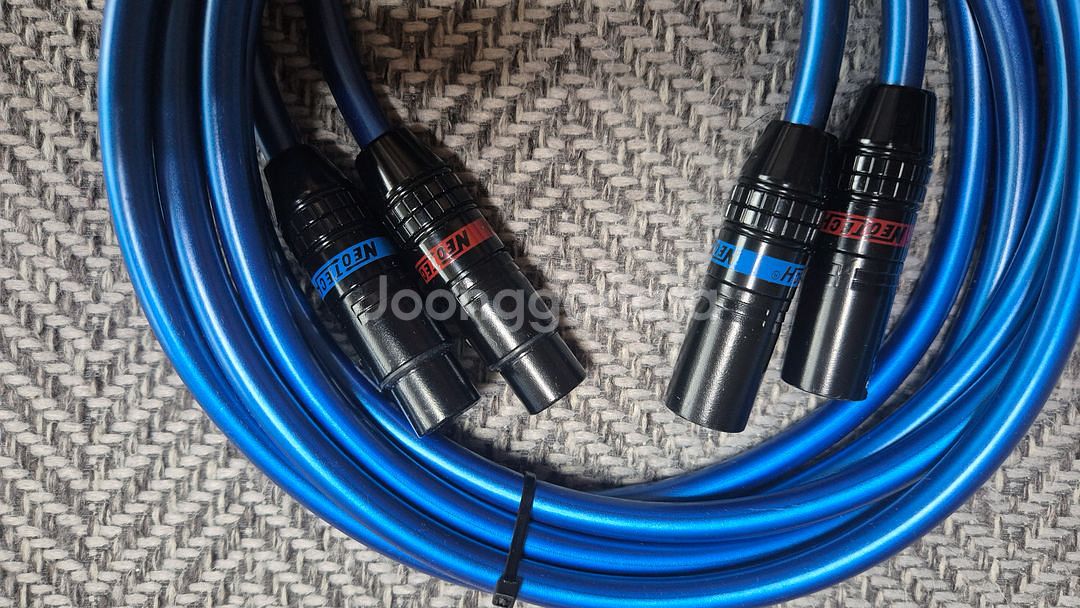 네오텍 xlr 2m / 오디오플러스 rca 1.8m--1