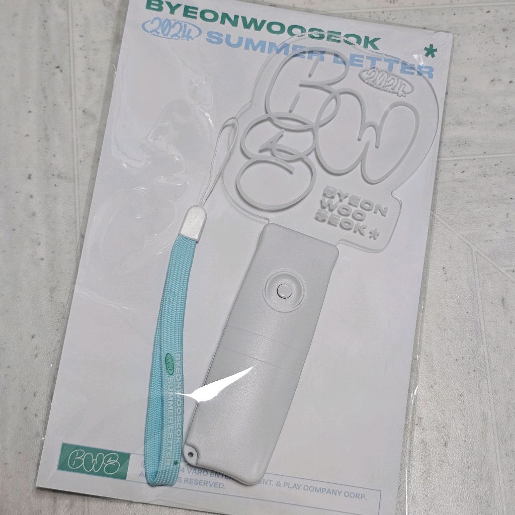 변우석 공식 응원봉 라이트스틱 포카 포함 팬미팅 위버스