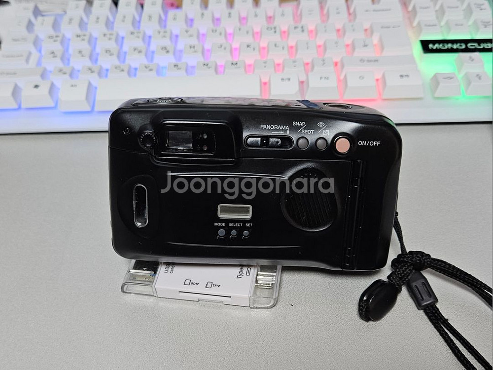 삼성 케녹스 Z145 필카 필름 카메라 작동확인--2