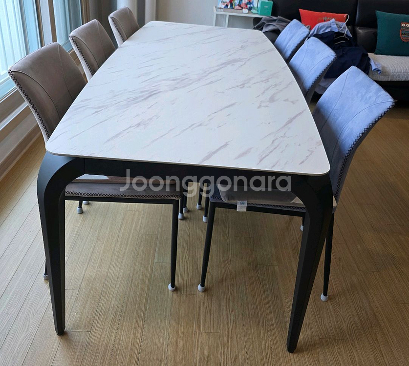 6인용 세라믹 식탁세트--0