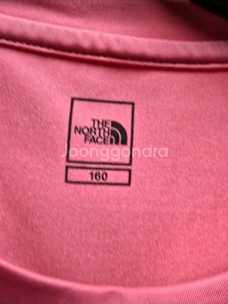 노스페이스 키즈 상하셰트 160--3