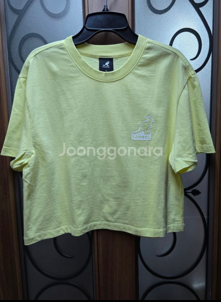 캉골 크롭 반팔티 YE M--0