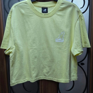 캉골 크롭 반팔티 YE M