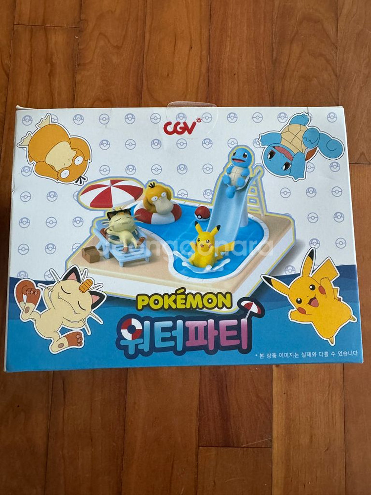 포켓몬 워터파티 피규어 미개봉신품--1